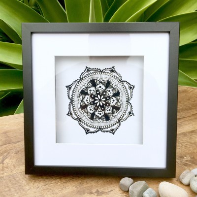 Black III Mini Mandala